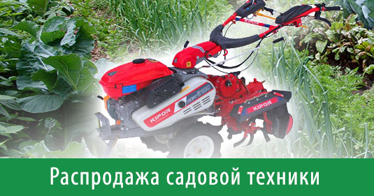 Распродажа садовой техники