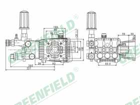 Насос высокого давления LB 3WZ 1510