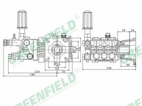 Насос высокого давления LB 3WZ 1808